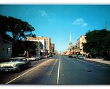 High Street View Norfolk Virginia VA UNP Chrome Postcard L18 - $3.51