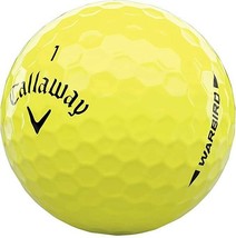 36 Near Mint Yellow Callaway Warbird Golf Balls - Free Shipping - Aaaa - £36.49 GBP