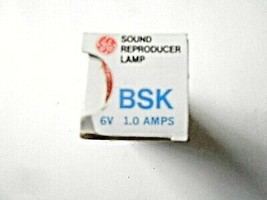 GE BSK Sound Projector Lamp, 6V, 1.0 amps - £10.25 GBP