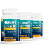 3 Pack Maximizador de crecimiento en altura-60 Cápsulas x3 - $1,837.40 MXN
