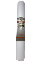 Duck Easy Liner Smooth Top Value Roll Shelf Liner White 20" x 18' NEW - $14.24