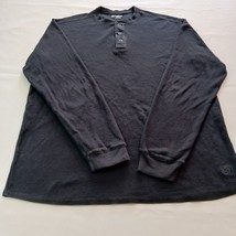 Gander MTN Men's Blue Cotton Henley Shirt Long Sleeve Outdoor  Size XLT image 10