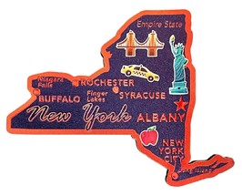 New York The Empire State Foil Fridge Magnet - $6.49