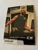 Satnam Singh Star Futures 2022 Upper Deck AEW Allure Card # 149 - £1.36 GBP