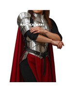 Half Lady Knight Armor Set | Cuirass, Leg Guards, Pauldrons With Gorget ... - $5,498.54 MXN