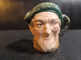 ROYAL DOULTON AULD MAC TOBY JUG 3.5&quot;  D5824 VINTAGE 1950s GREEN LABEL  E... - $11.68