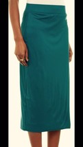 Helmut Lang Women&#39;s Skirt Ion Jersey Siphon Teal Lined Size Petite NWT - £75.00 GBP