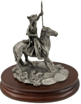 1980 Chilmark &#39;Dog Soldier&#39; Pewter Figurine Sculpture Signed Don Polland... - $128.69