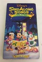 Disneys Sing Along Songs - Very Merry Christmas Songs (VHS,1997)TESTED-VERY Rare - £13.39 GBP