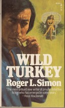 WILD TURKEY (1976) Roger L. Simon - Moses Wine Book Two - Pocket Books PB 1st - £10.58 GBP