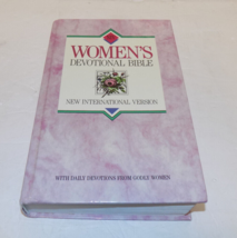 NIV Womens Devotional Bible Daily Devotions From Godly Women Zondervan 1990 - £9.95 GBP