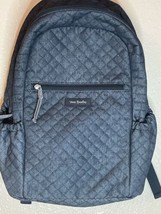 Vera Bradley Solid Dark Denim Quilted Backpack - £33.67 GBP