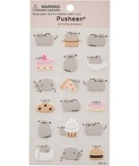 Pusheen the Cat 4048961 Puffy Sticker Set of 18 Gund Favorite Poses &amp; Ac... - $188.30 MXN