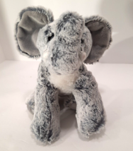 Aurora World Inc Gray Plush Elephant Stuffed Animal Clean So Soft! 11.5&quot; x 8&quot; - £9.52 GBP