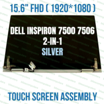 Dell Inspiron 7506 2-In-1 Hinge Up Display Silver RYKP9 - £190.13 GBP