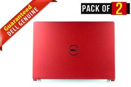 LOT 2 Genuine Dell Studio 15.4&quot; 1535 1536 1537 LCD Back Cover w/Hinges R... - $979.40 MXN