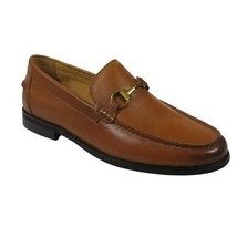 Men's Shoes STEVE MADDEN Soft Leather Upper Slip on Alfio Tan image 5