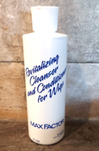 Vintage 1980&#39;s Max Factor Revitalizing Cleanser and Conditioner for Wigs 8 oz - £39.41 GBP