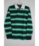CHAPS Boys Long Sleeve Rugby Polo Shirt size 7 - $12.86