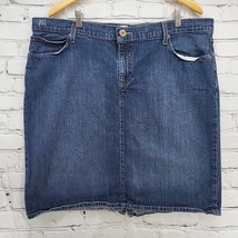 Old Navy Denim Skirt Womens Sz 18 Stretch  - £14.02 GBP