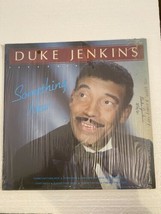 duke jenkins signed record sleeve  - $98.99