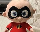 Disney Store PIXAR The Incredibles 2 Baby Jack Jack Stuffed Doll Plush 9&quot; - £14.02 GBP
