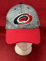 Carolina Hurricanes 20th Year Anniversary Snapback Hat Cap NHL Hockey Gray Red - £11.63 GBP