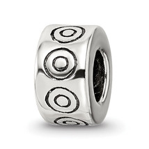 Silver Reflections Circles Bali Bead QRS157 - £29.90 GBP