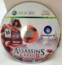 Assassin&#39;s Creed II 2 Microsoft Xbox 360 Video Game Disc Only - £3.95 GBP