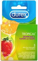 Durex Tropical 3 Pack Latex Condoms - $32.48
