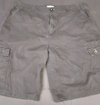 OTB Mens Cargo Shorts Size 40 Black Cotton One Tough Brand - £12.12 GBP