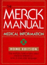 The Merck Manual of Medical Information: Home Edition Merck &amp; Co.; Berkow, Rober - £7.77 GBP