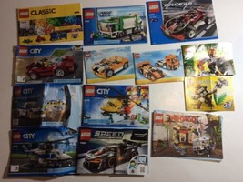 Lego Lot Of Instruction Books Only City Plane Cars Racers Ninjago Helicopters - £7.42 GBP
