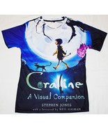 Coraline Animated Movie A Visual Companion Book Cover Sublimation T-Shir... - $24.18+