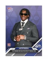 Malik Nabers - Rc - 2024 Nfl Draft Topps Now D-4* 6th Pick Nfl Ny Giants In Hand - £9.54 GBP