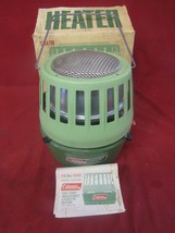 Vintage 1970s Avocado Coleman Camping Adjustable Catalytic Heater Original Box - £95.29 GBP