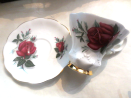 ROYAL ALBERT Bone China England Sweetheart Roses Series of 6 Flowers Pat... - $23.08