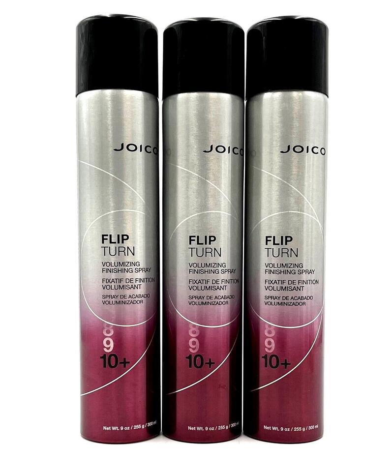 Joico Flip Turn Volumizing Finishing Spray 9 oz-3 Pack - $53.89