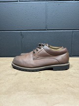 Chaps Brown Leather Oxford Shoes Men’s Sz 10.5 M - £27.88 GBP