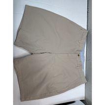 BONOBOS Athletic Fit Mens 36 Tan 4 Way Stretch Shorts 9 Inseam Casual - $24.95