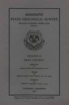 Clay County Geology and Fossils by Harlan R. Bergquist - Mississippi - £13.38 GBP