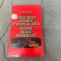The Way Some People Die Paperback Book by Ross MacDonald Bantam Book 1971 - £9.79 GBP