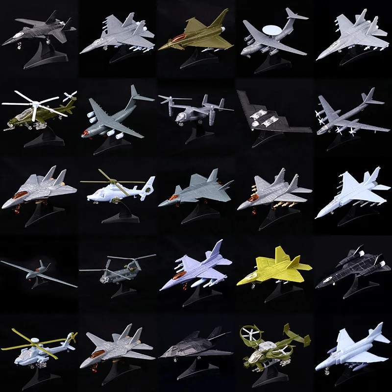 4D 27Styles 1:144 Fighter Assembly Model Plastic Gule Free Plane Armed - $9.67+