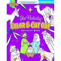 The Nativity Color &amp; Cut Out - £9.38 GBP