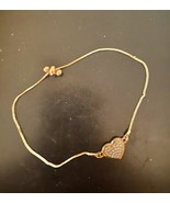 Fashion Jewelry Heart Gold Charm Pendant Bracelet - $10.97 CAD