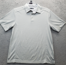Callaway Golf Performance Polo Shirt Mens Medium Gray Stretch Moisture W... - $21.44