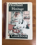 1992 Heartland Heritage Cookbook -- Nebraska Based Recipe Book - Spiral ... - £16.47 GBP