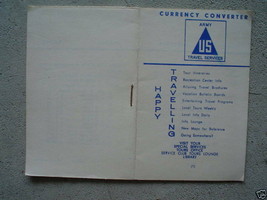 Vintage US Army Issued Booklet Currency Converter - £14.76 GBP