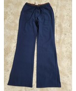 HEART SOUL Drawstrings Scrub Pants Blue Color Sz S Style 20110 Excellent... - £17.89 GBP