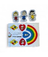 Peanuts Snoopy Mobile Cut And Sew Craft Pillow Blanket Fabric Panel Vintage - $626.30 MXN